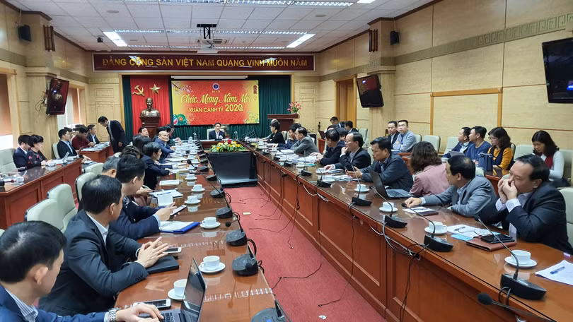 Toàn cảnh cuộc họp. Ảnh: Bộ Y tế