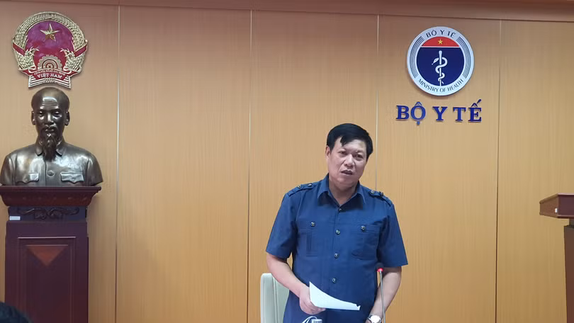 Thứ trưởng Bộ Y tế Đỗ Xuân Tuyên. Ảnh: Tuấn Dũng Thứ trưởng Bộ Y tế Đỗ Xuân Tuyên. Ảnh: Tuấn Dũng