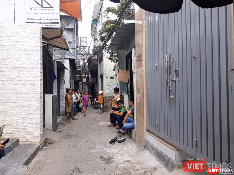 Hiện trường xảy ra vụ việc