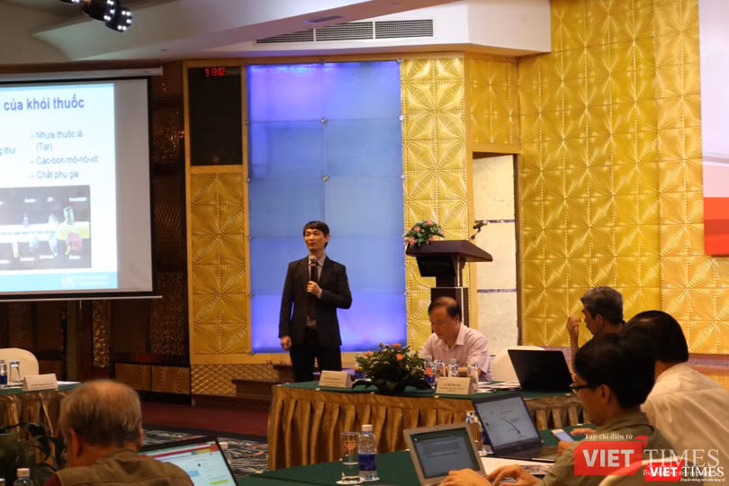 BS. Nguyễn Tuấn Lâm (Văn phòng Tổ chức Y tế Thế giới tại Việt Nam). Ảnh: Minh Thúy