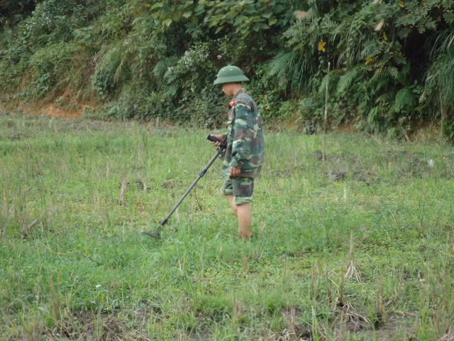 Cho dù đó là cánh đồng lúa được canh tác nhiều năm và đã gặt xong nhưng cũng không thể bỏ qua.