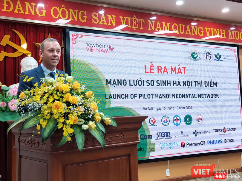 Ông Gareth Ward - Đại sứ Anh Quốc tại Việt Nam (Ảnh: Minh Thúy)