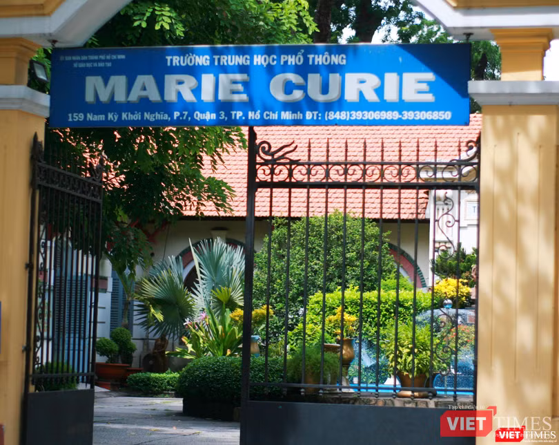 Trường THPT Marie Curie là hội đồng chấm môn thi Ngoại ngữ trong đợt tuyển sinh vào lớp 10