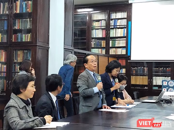 Đại diện Cơ quan Hợp tác Quốc tế Nhật Bản (JICA). Ảnh: Minh Thúy Đại diện Cơ quan Hợp tác Quốc tế Nhật Bản (JICA). Ảnh: Minh Thúy