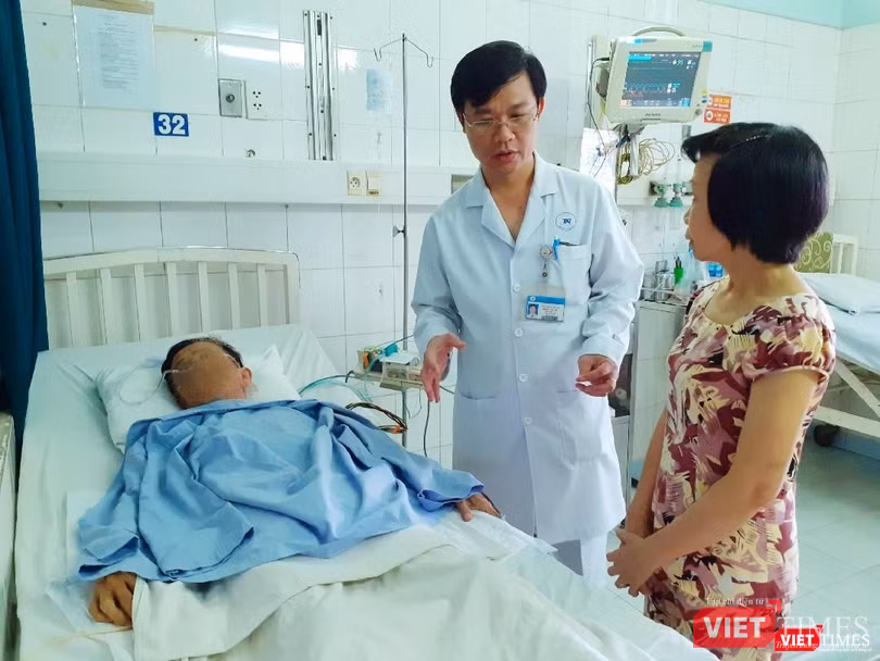 Sau ba ngày nhập, bệnh nhân dần hồi phục sức khỏe 