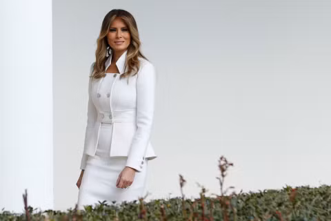 Đệ nhất phu nhân Mỹ Melania Trump. Ảnh: REUTERS/Kevin Lamarque.
