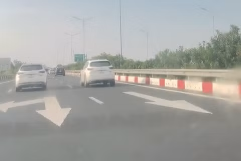 Cho ô tô chạy ngược chiều trên cao tốc Cao Bồ – Pháp Vân, Cục CSGT lưu ý gì?