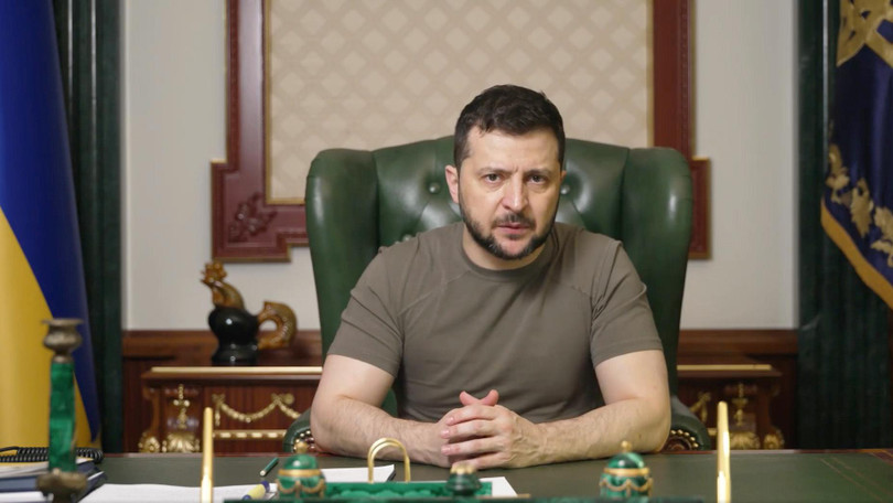 Tổng thống Ukaine Volodymyr Zelensky (Ảnh: CNN)