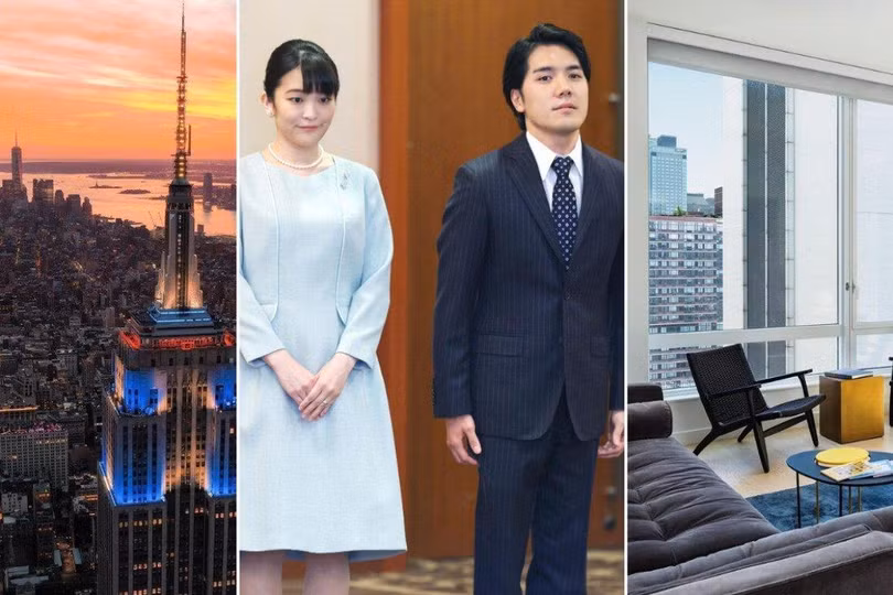 Cựu công chúa Nhật Bản Mako cùng chồng Kei Komuro định cư tại Mỹ (Ảnh: Kyodo News)