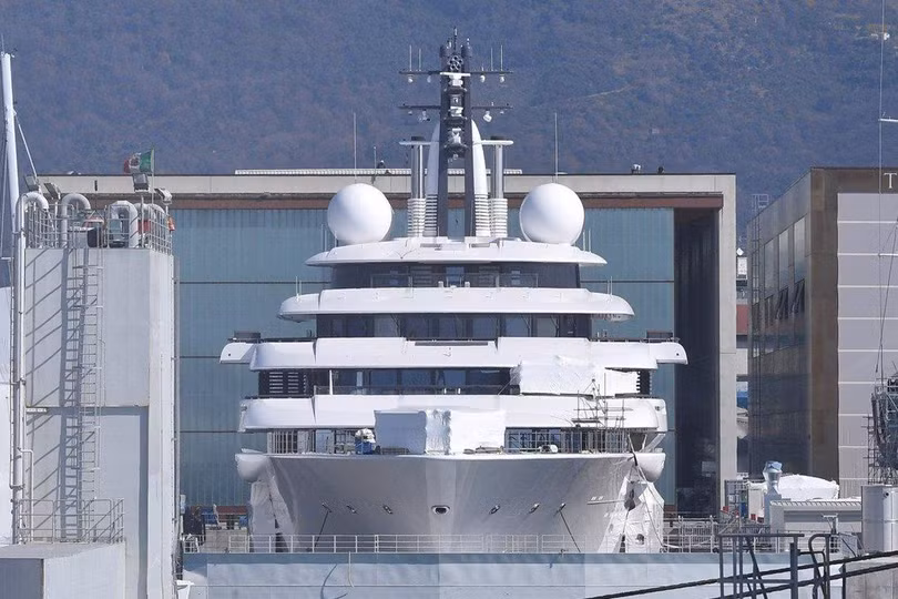 Du thuyền Scheherazade được cho là thuộc về một nhân vật "cỡ khủng" ở Nga (Ảnh: AFP) Du thuyền Scheherazade được cho là thuộc về một nhân vật "cỡ khủng" ở Nga (Ảnh: AFP)