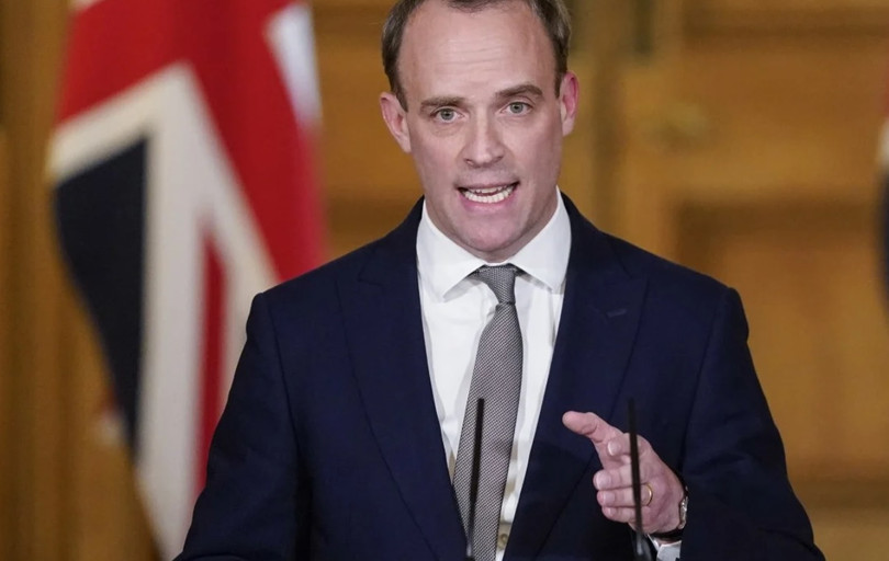 Ngoại trưởng Anh Dominic Raab bất ngờ đưa tín hiệu cứng rắn với Trung Quốc (SCMP)