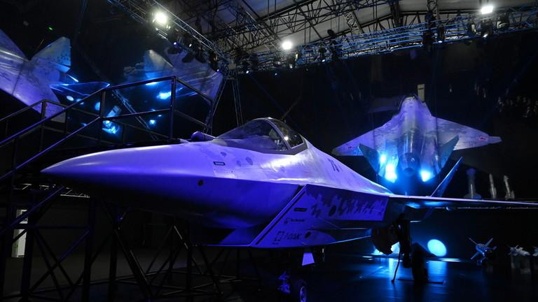 Chiến đấu cơ Su-75 "Checkmate" (Ảnh: RT)