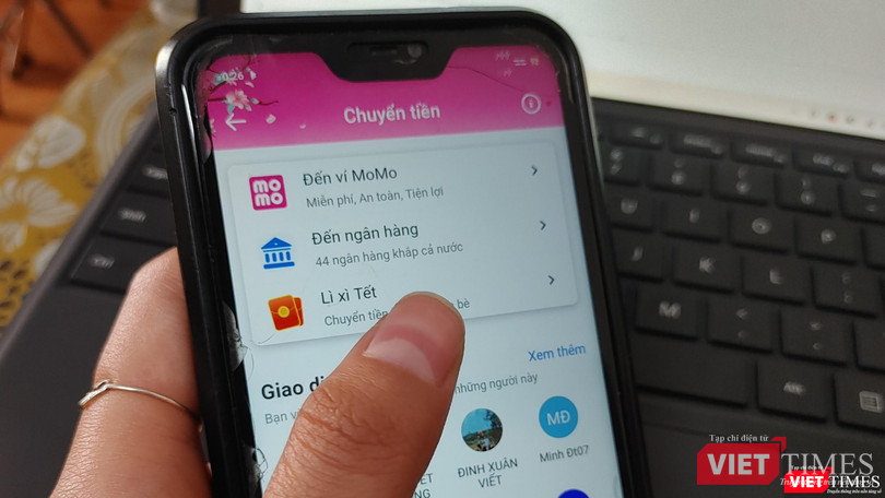 Các ví điện tử mở tính năng lì xì với nhiều chương trình khuyến mãi.