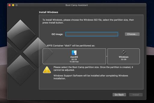 Dung lượng phân vùng Windows không thể thay đổi sau khi cài đặt. Ảnh: Digital Trends. Dung lượng phân vùng Windows không thể thay đổi sau khi cài đặt. Ảnh: Digital Trends.