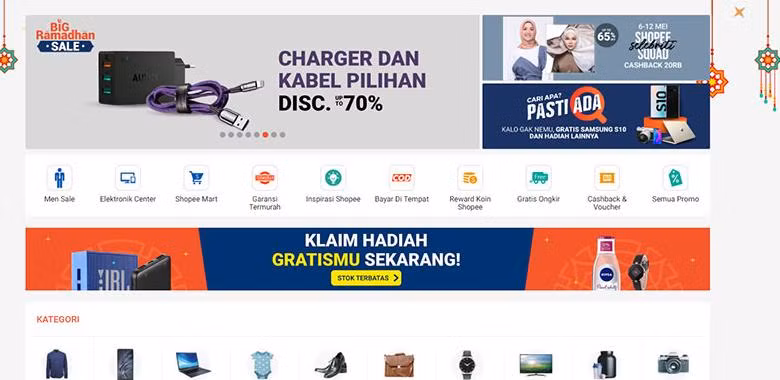 Sàn thương mại điện tử ngày càng phát triển mạnh ở Việt Nam.