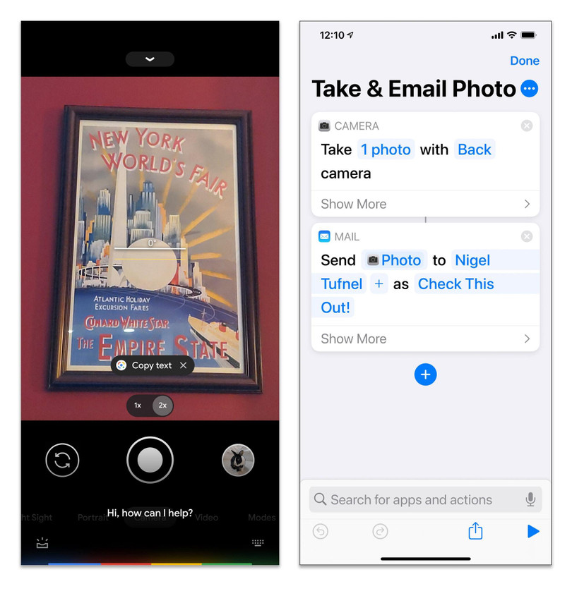 Trợ lý ảo có thể giúp bạn rảnh tay khi chụp ảnh. Ảnh: The New York Times Trợ lý ảo có thể giúp bạn rảnh tay khi chụp ảnh. Ảnh: The New York Times