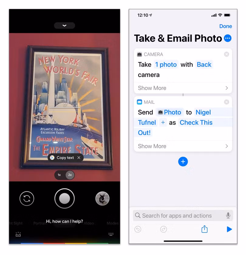 Trợ lý ảo có thể giúp bạn rảnh tay khi chụp ảnh. Ảnh: The New York Times