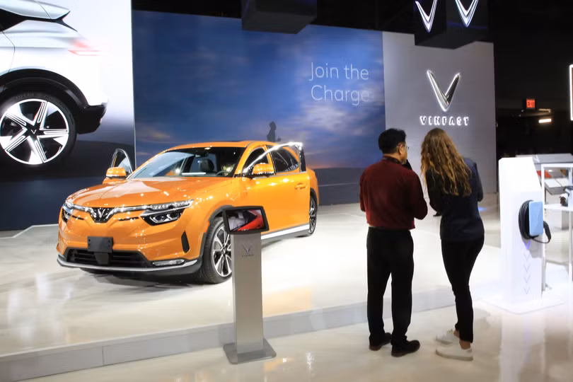 VinFast có thể niêm yết tại Mỹ trong quý 3/2023 (Ảnh: CNBC)
