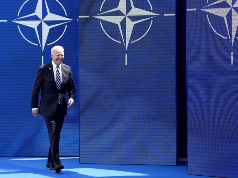 Tổng thống Mỹ Joe Biden tới tham dự hội nghị thượng đỉnh NATO tại Brussels, Bỉ hôm 14/6 (Ảnh: EPA) Tổng thống Mỹ Joe Biden tới tham dự hội nghị thượng đỉnh NATO tại Brussels, Bỉ hôm 14/6 (Ảnh: EPA)