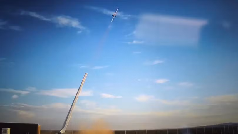 Chuyến bay thử nghiệm động cơ siêu thanh đầu tiên thành công của Venus Aerospace. Ảnh: IE.