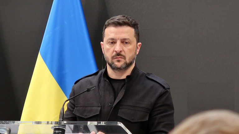 Tổng thống Ukraine Volodymyr Zelensky. Ảnh: Getty.