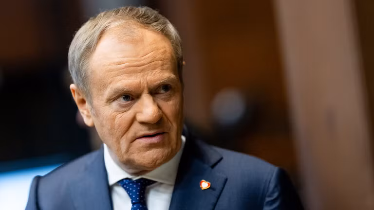 Thủ tướng Ba Lan Donald Tusk. Ảnh: Getty.