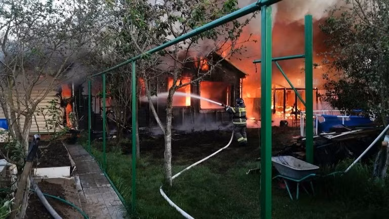 Khu vực Moscow của Nga chịu thiệt hại sau đòn không kích bằng UAV của Ukraine. Ảnh: RT.