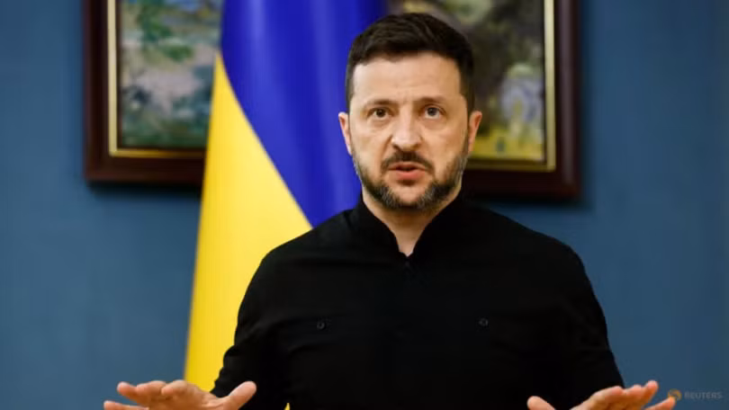 Tổng thống Ukraine Volodymyr Zelensky. Ảnh: Reuters.