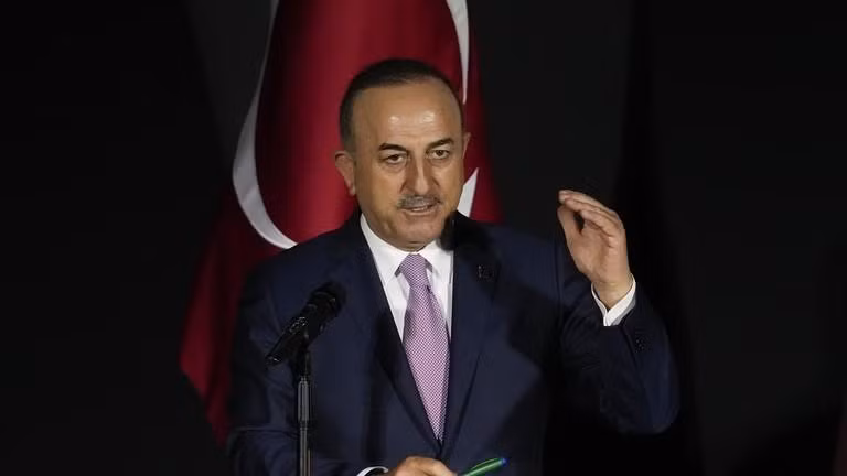 Ngoại trưởng Thổ Nhĩ Kỳ Mevlut Cavusoglu (Ảnh: AP)