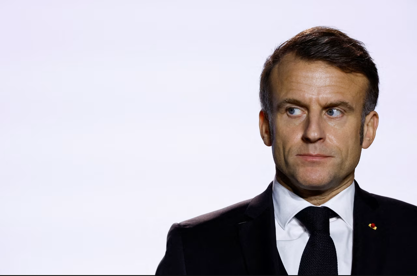 Tổng thống Pháp Emmanuel Macron tuyên bố rằng EU cần được tôn trọng và cần có phản ứng trong trường hợp bị Mỹ áp thuế. Ảnh: WSJ.