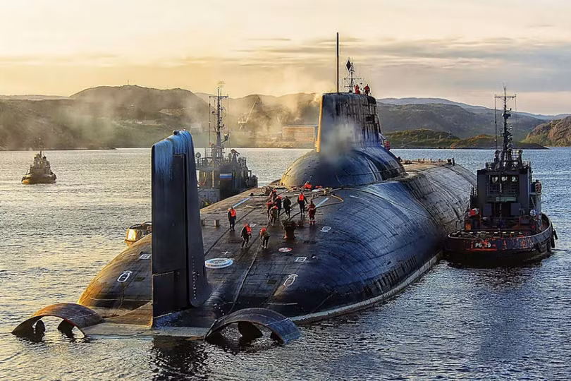 Nga chính thức tuyên bố loại biên tàu ngầm lớp Typhoon (Ảnh: Military Watch)