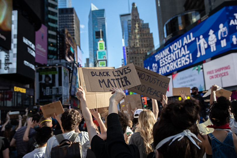 Làn sóng biểu tình dấy lên từ cái chết của George Floyd đang lan rộng ở Mỹ (Ảnh: Politico)