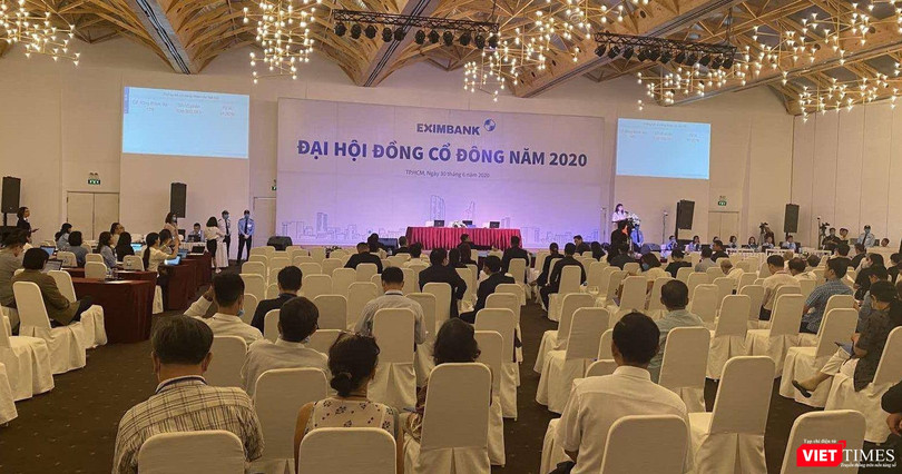 Phiên họp ĐHĐCĐ bất thường năm 2019 và ĐHĐCĐ thường niên năm 2020 của Eximbank được tổ chức tại cùng một địa điểm