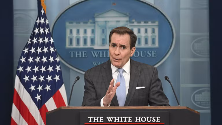 Người phát ngôn an ninh quốc gia Mỹ John Kirby (Ảnh: Getty)