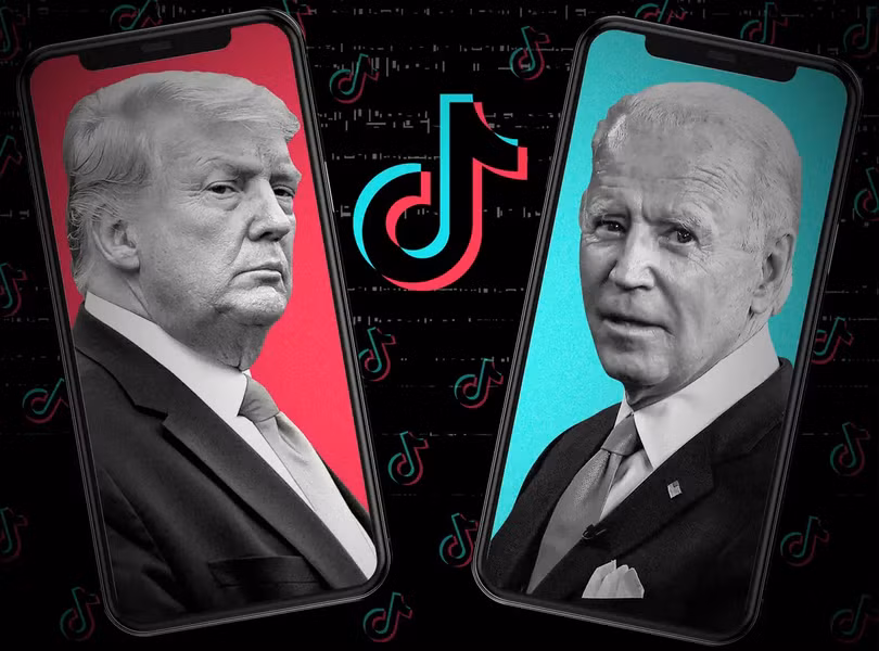 Chiến dịch tranh cử của cả hai ứng viên tổng thống Mỹ đều tham gia vào nền tảng mạng xã hội TikTok (Ảnh: Business Insider)
