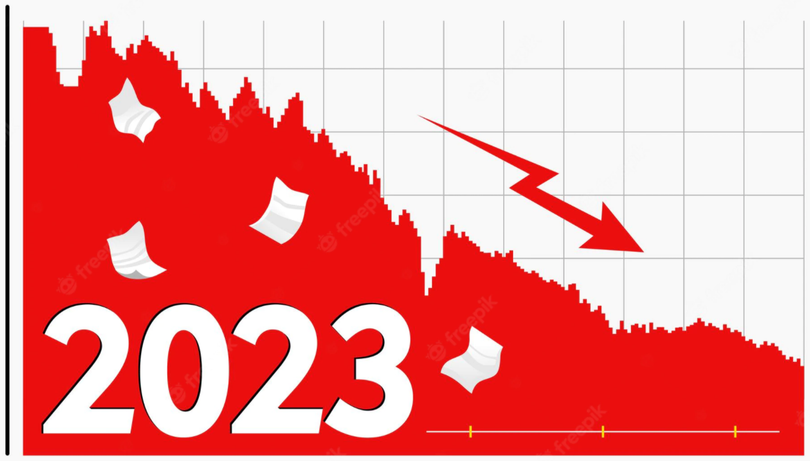 Sự kết hợp giữa 3 cú sốc lớn có thể khiến kinh tế toàn cầu trượt vào suy thoái (Ảnh: Freepik)