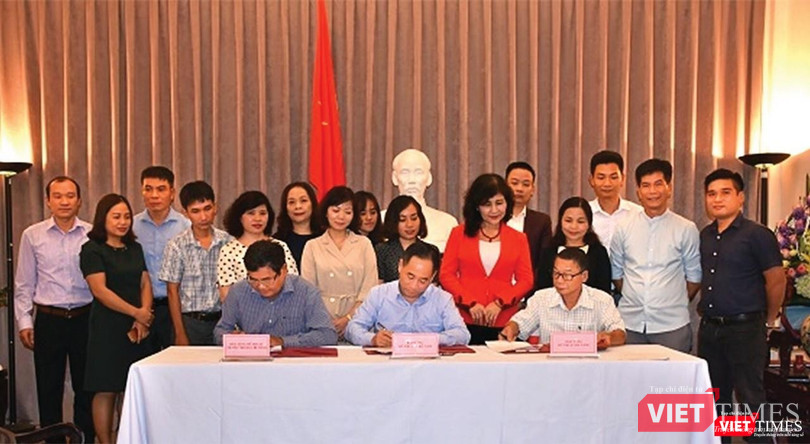 Lễ ký kết hợp tác giữa các bảo tàng mỹ thuật trong nước lần thứ nhất (Hà Nội, 2018)