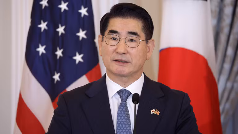 Bộ trưởng Quốc phòng Hàn Quốc Kim Yong-hyun. Ảnh: Getty.