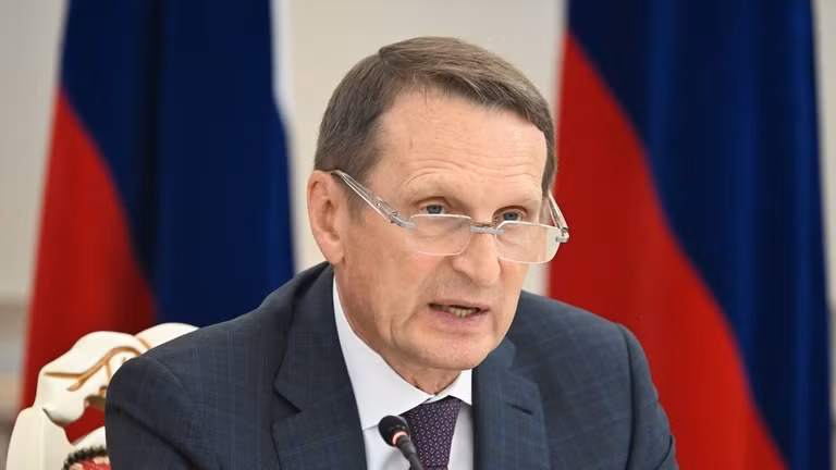 Người đứng đầu Cơ quan Tình báo Đối ngoại Nga Sergey Naryshkin. Ảnh: Sputnik.