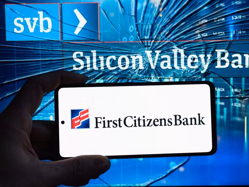 Thương vụ SVB giúp First Citizens trở thành ngân hàng lớn thứ 16 nước Mỹ (Ảnh: Market Insider) Thương vụ SVB giúp First Citizens trở thành ngân hàng lớn thứ 16 nước Mỹ (Ảnh: Market Insider)