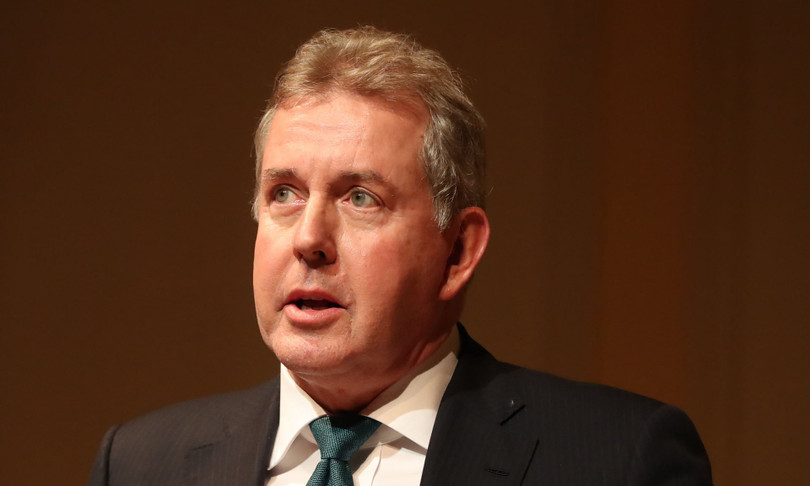 Đại sứ Anh tại Mỹ Kim Darroch chính thức tuyên bố từ chức (Ảnh: PA)