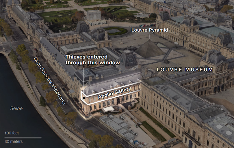 Vụ trộm thế kỷ tại Louvre 102 triệu USD bị đánh cắp trong 7 phút giữa thủ đô Paris 3.png