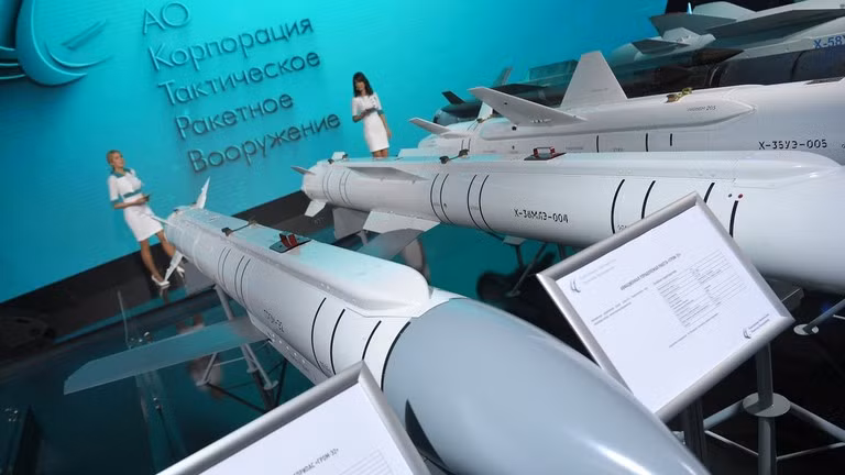 Bom lượn của Nga tại triển lãm quân sự ở Zhukovsky, Nga, ngày 30/8/2019. Ảnh: Sputnik.