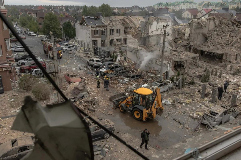 Theo các kế hoạch mới đang được thảo luận, Nga sẽ không thu hồi được tài sản bị đóng băng của mình trừ khi đồng ý trả tiền cho việc tái thiết Ukraine. Ảnh: AFP.