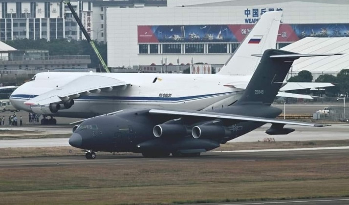 Máy bay vận tải Y-20 hạ cánh gần Moscow Trung Quốc giao hệ thống chống UAV cho Nga 3.jfif