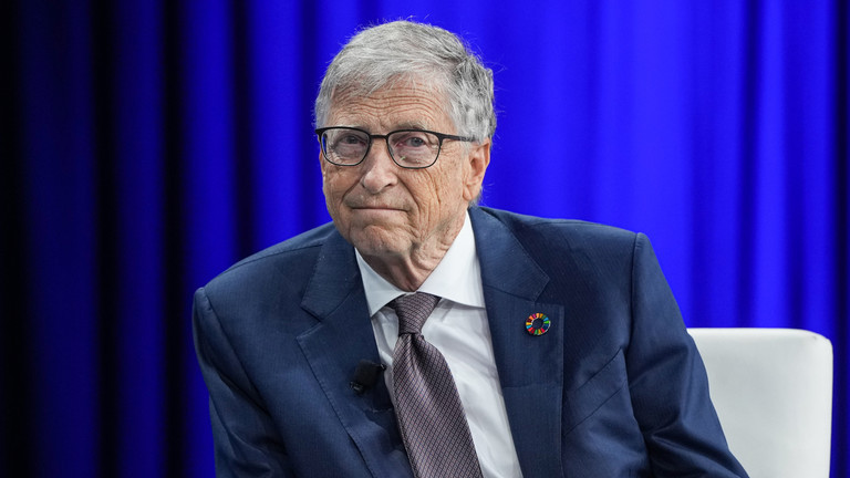 Tỷ phú Mỹ, nhà hoạt động từ thiện Bill Gates. Ảnh: Getty.