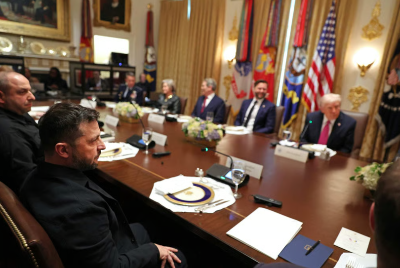 Hé lộ những tình tiết nóng trong cuộc gặp Trump-Zelensky Ukraine bị ép nhượng lãnh thổ 2.png