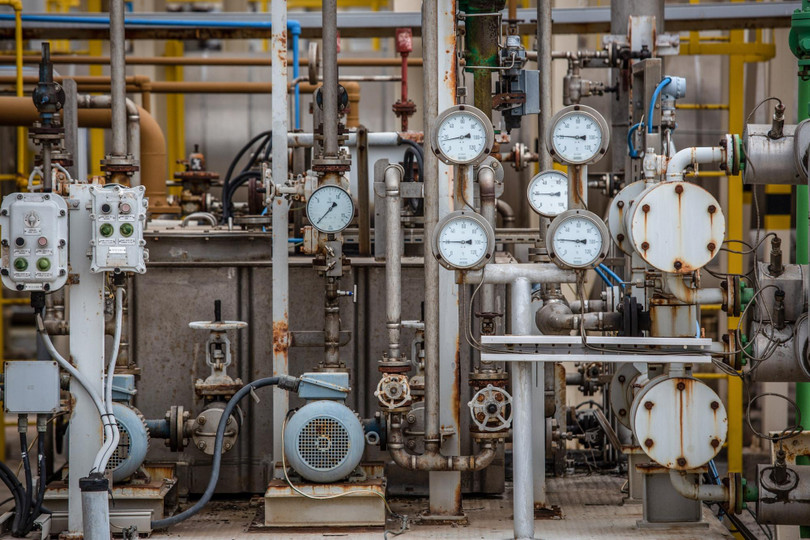 Giá khí đốt đã giảm xuống mức thấp nhất tính từ tháng 6, nhưng rủi ro còn ở phía trước (Ảnh: Bloomberg)