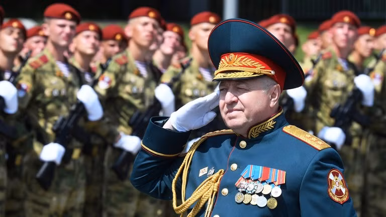 Thượng tướng Viktor Strigunov bị bắt giữ vì nhiều cáo buộc tham nhũng. Ảnh: Sputnik.