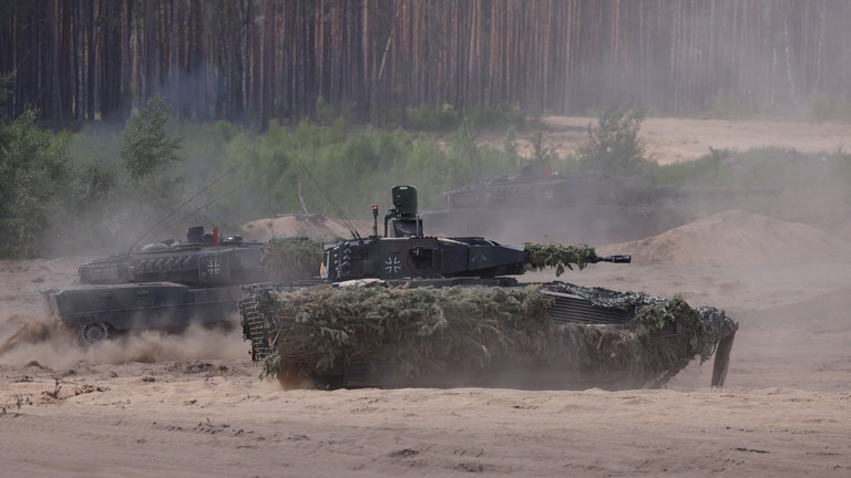 Thiết giáp của Bundeswehr, lực lượng vũ trang Đức. Ảnh: Getty.